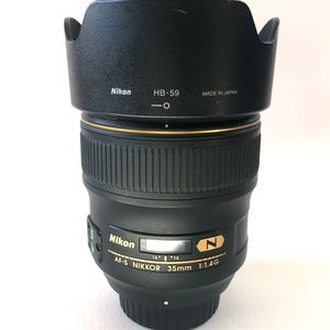 Nikkor AF-S 35mm 1.4G Lens